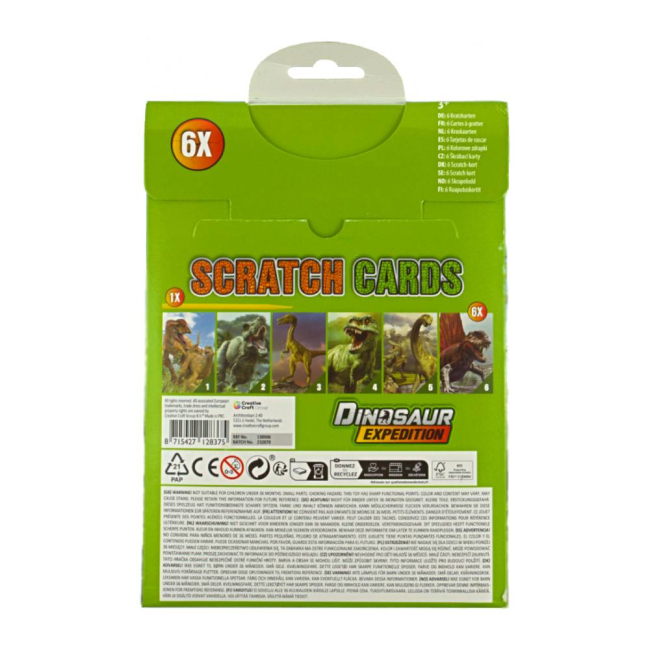 Скретч-розмальовка Dinosaur Expedition, 961039 2