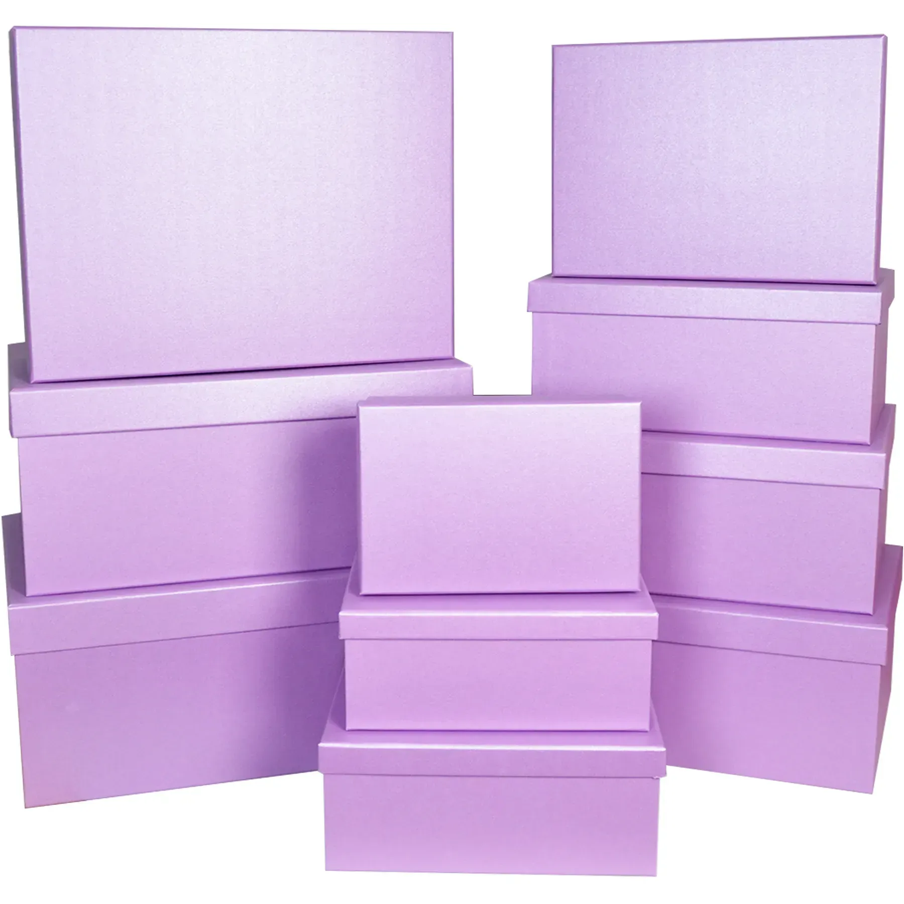 Подарункова коробка прямокутна, "Лавандова ніжність", 25*18*10,5 см, 1110284614