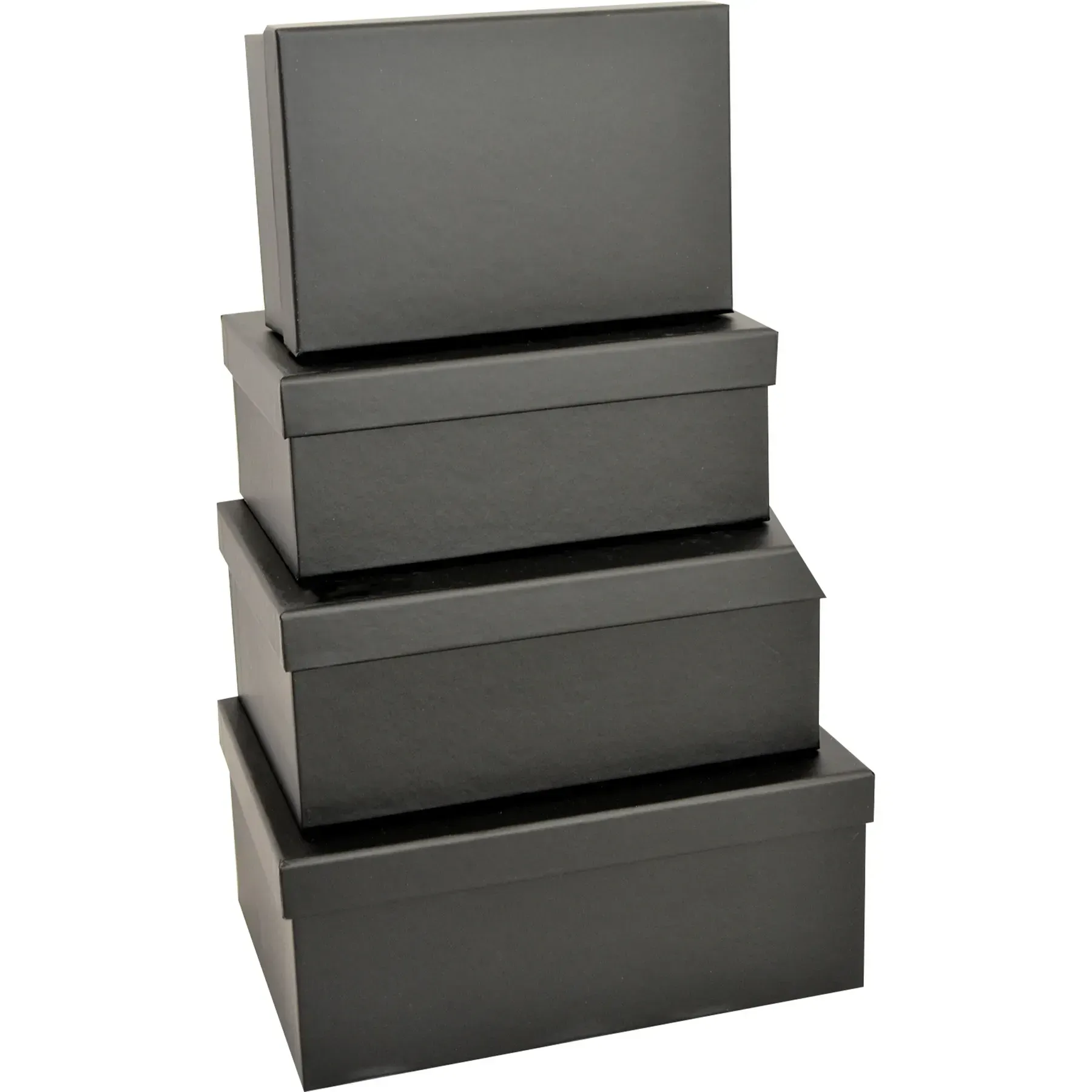 Подарункова коробка прямокутна, чорна, 27*20*11,5 см, 1110288635