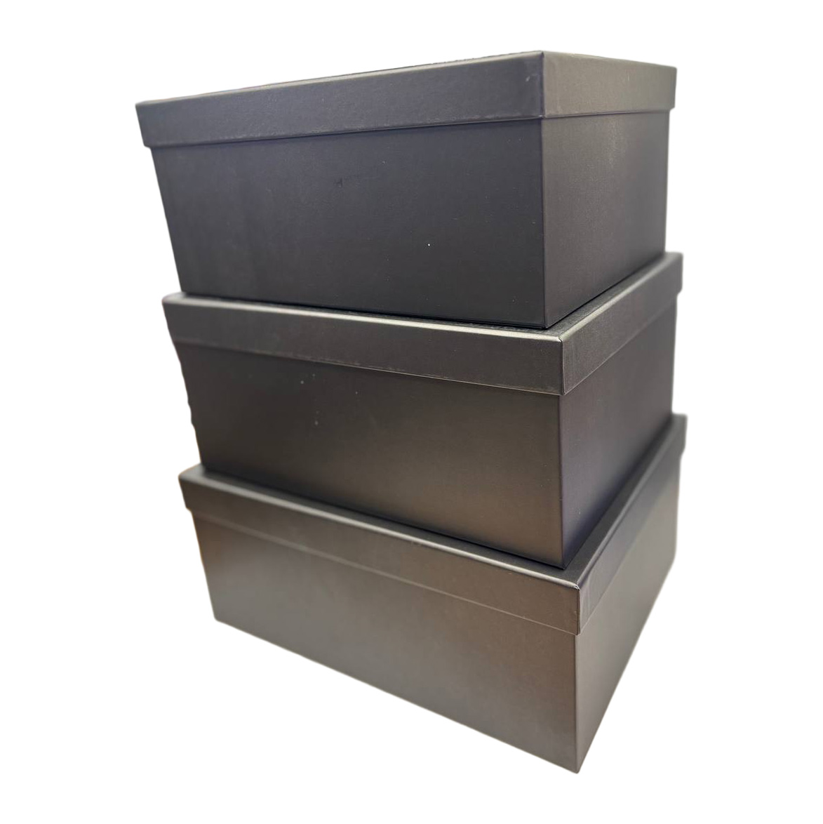 Подарункова коробка прямокутна, чорна, 29*22*12,5 см, 1110288636 2