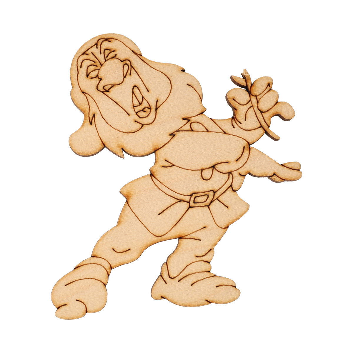 Заготівка-магніт дерев’яна "Гном "Чихун"-3, MG034