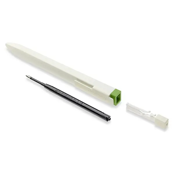 Авторучка кулькова Go 1,0 мм, зелений паттерн, Moleskine, EW8T1CMPHK10 3