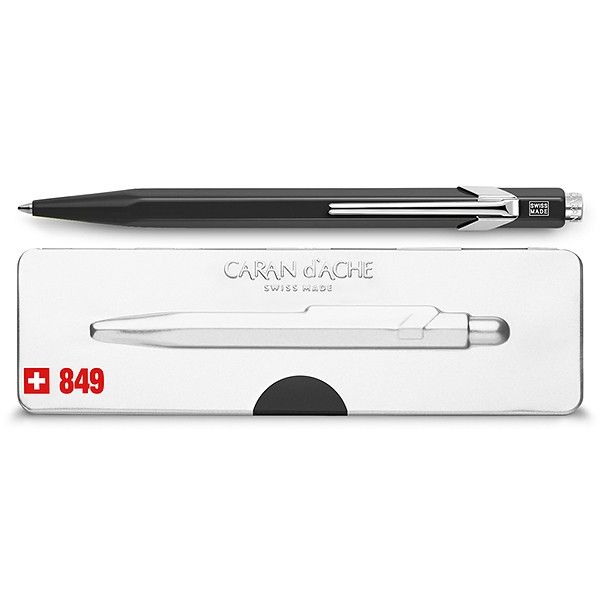 Ручка Caran d’Ache 849 Metal-X Чорна+box, 849.809 4