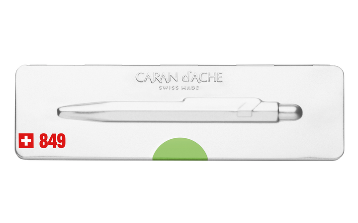 Ручка Caran d’Ache 849 Pop Line Fluo Зелена+box, 849.730 5