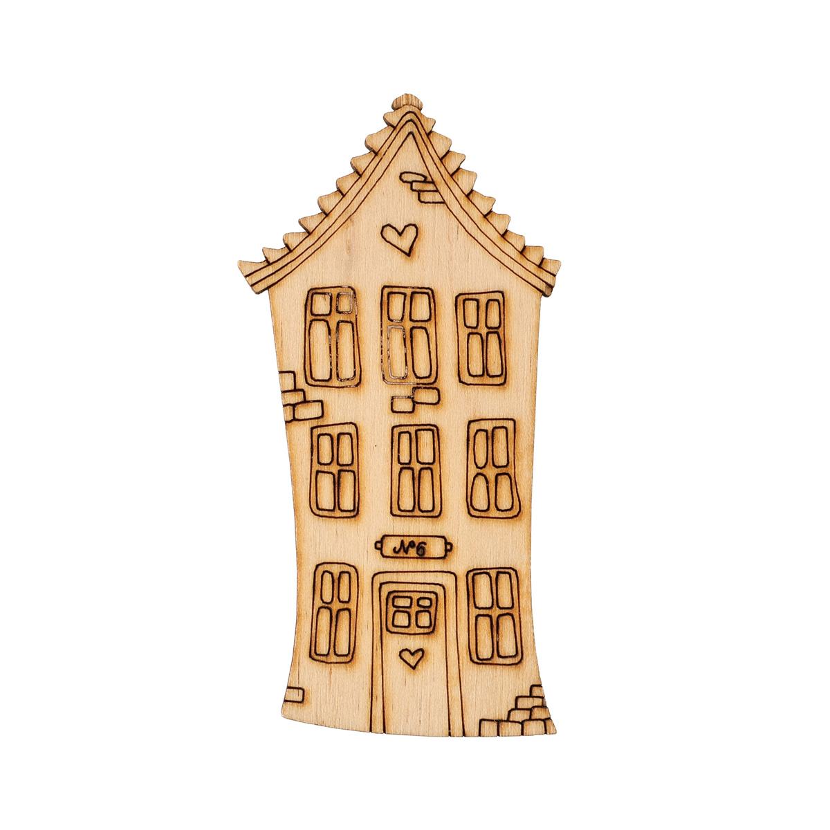 Заготовка деревянная "Голландский квартал, дом №6", R080