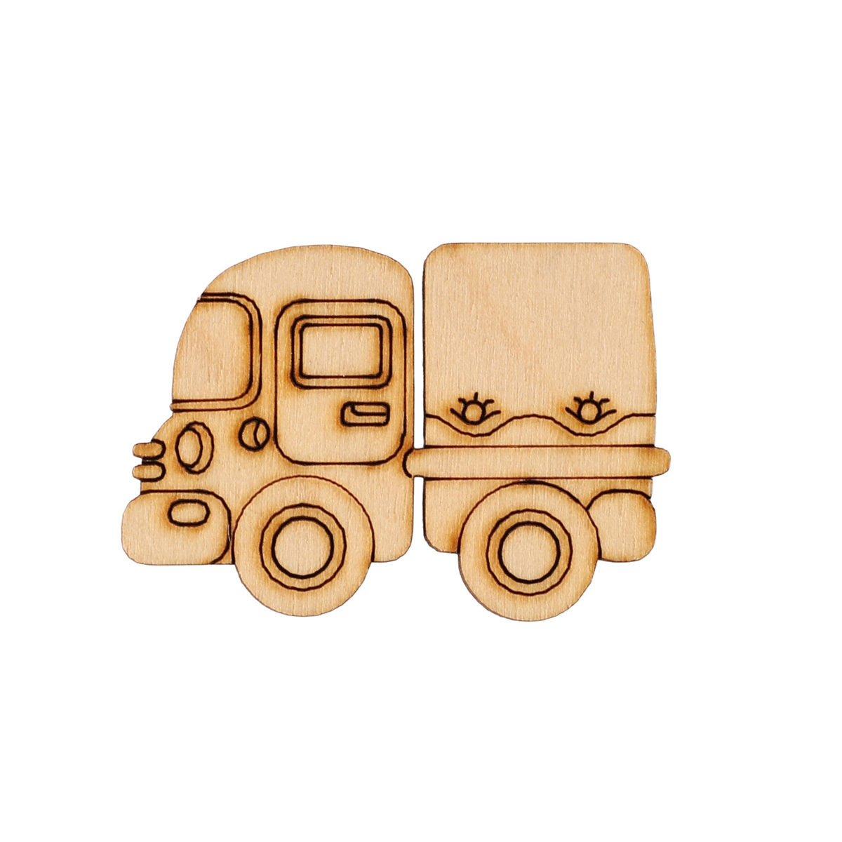 Заготовка деревянная "Детский транспорт - грузовик", LK10-067М