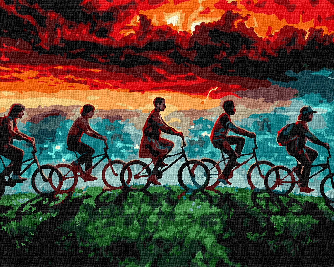 Набір для розпису по номерах 40*50 см "Подорож у невідоме", KHO5224 ТМ "Ідейка"