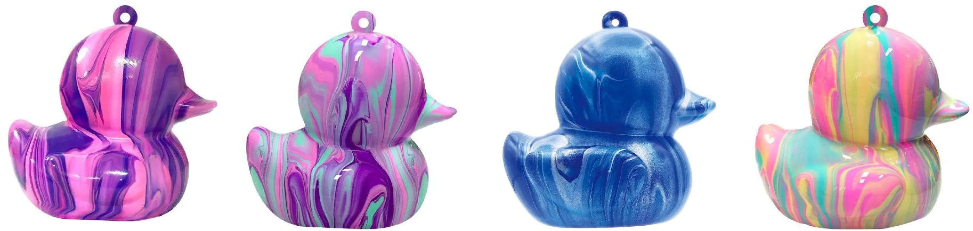 Набор для творчества Pour Palz Флюид Арт - Брелок Утенок, GS-G26262 7