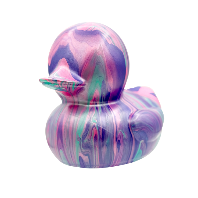 Набор для творчества Pour Palz Флюид Арт - Утенок "Ягодная фантазия", GS-G26261C 2