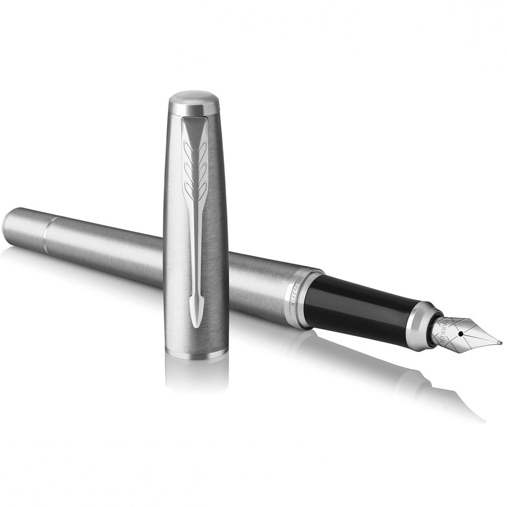 Ручка перо Urban стальна з хром. Parker (F 19S), 20 212S, 30 311 2
