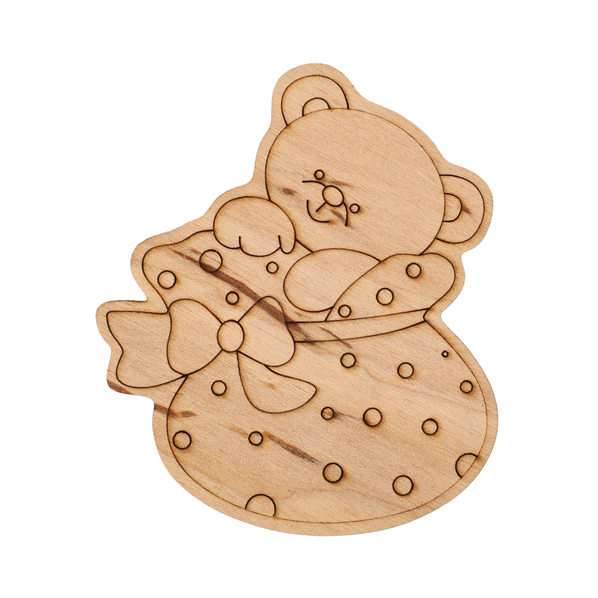 Заготовка деревянная Магнит, 2-068