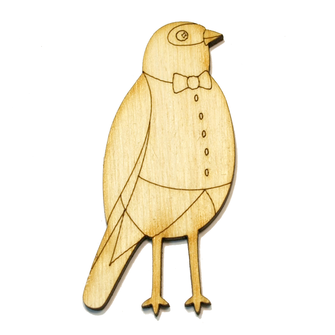 Заготівка дерев’яна Пташка, в асортименті, 304 1