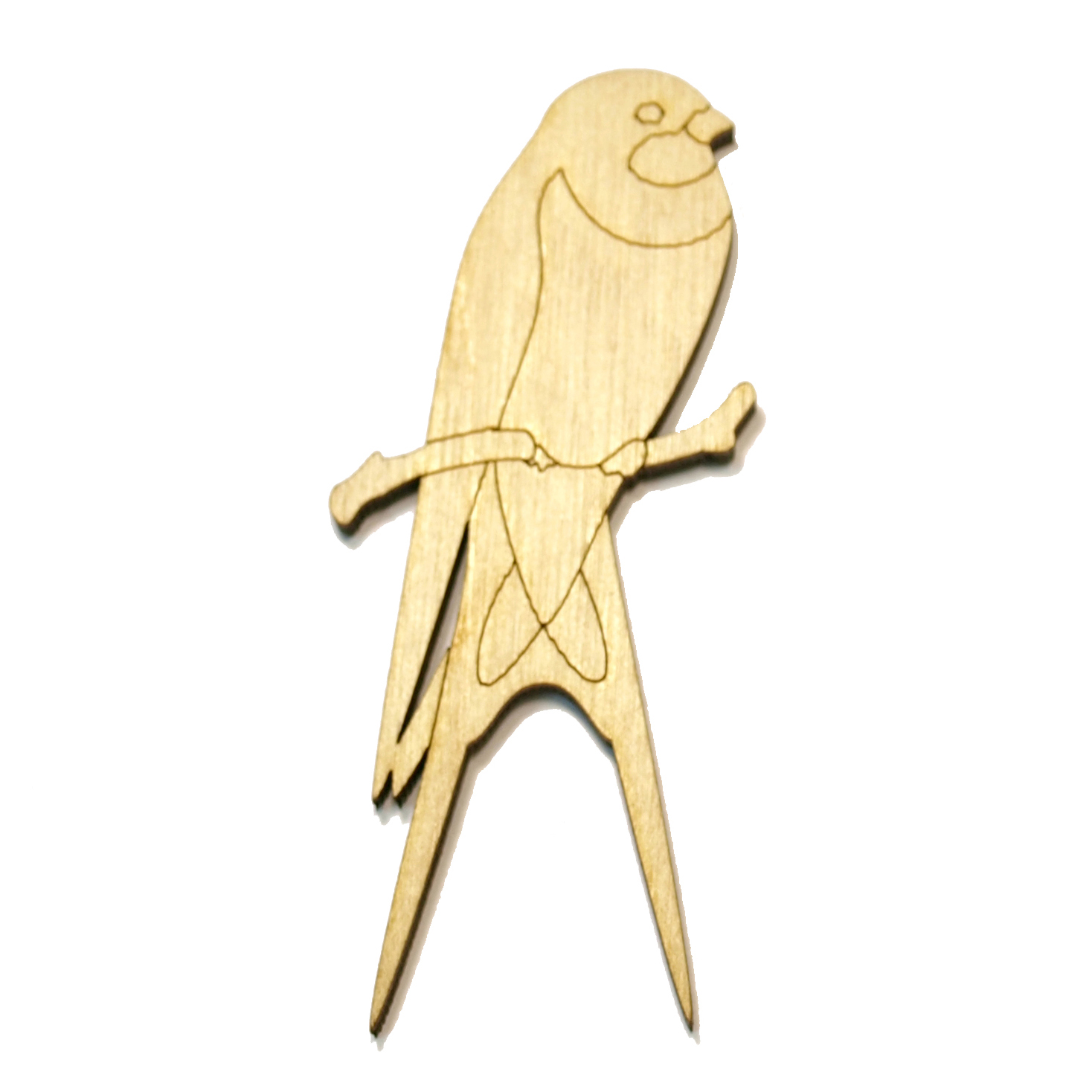 Заготівка дерев’яна Пташка, в асортименті, 304 2