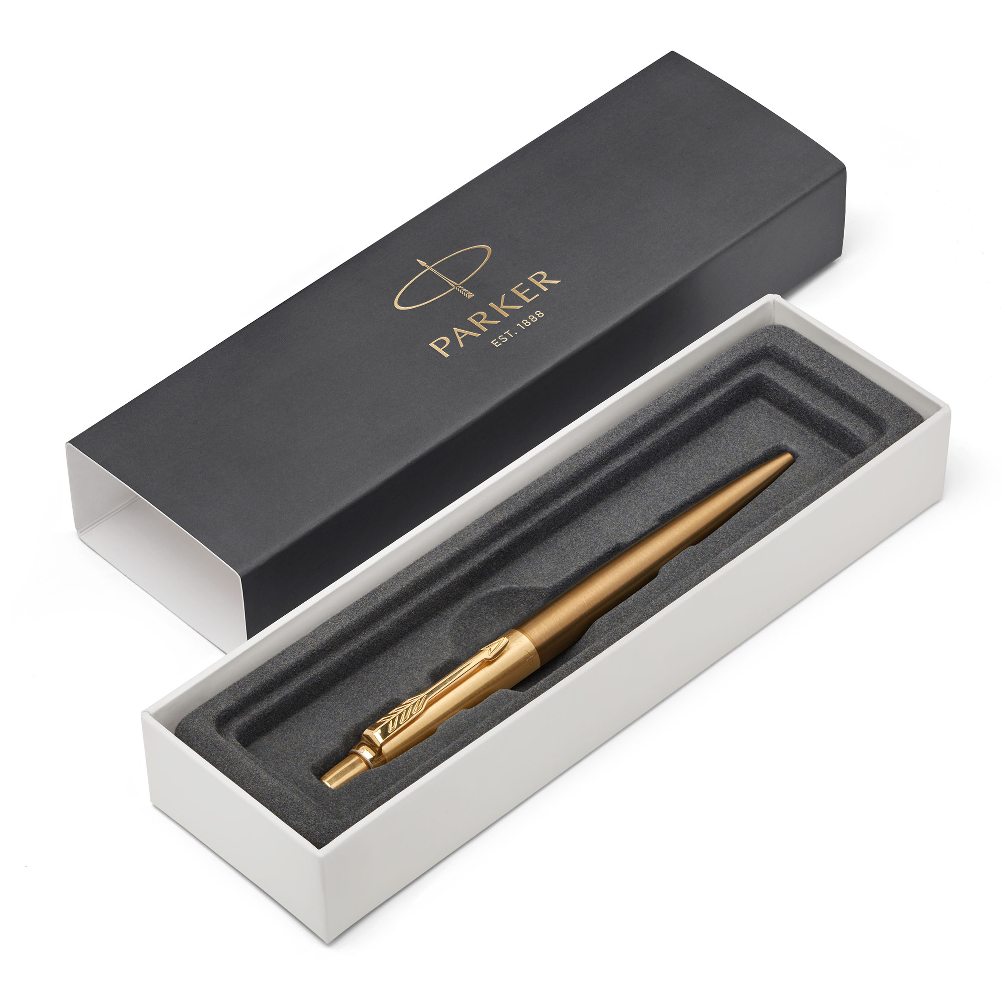 Ручка кульк. Jotter Luxury West End Brushed Gold, 18 132 2