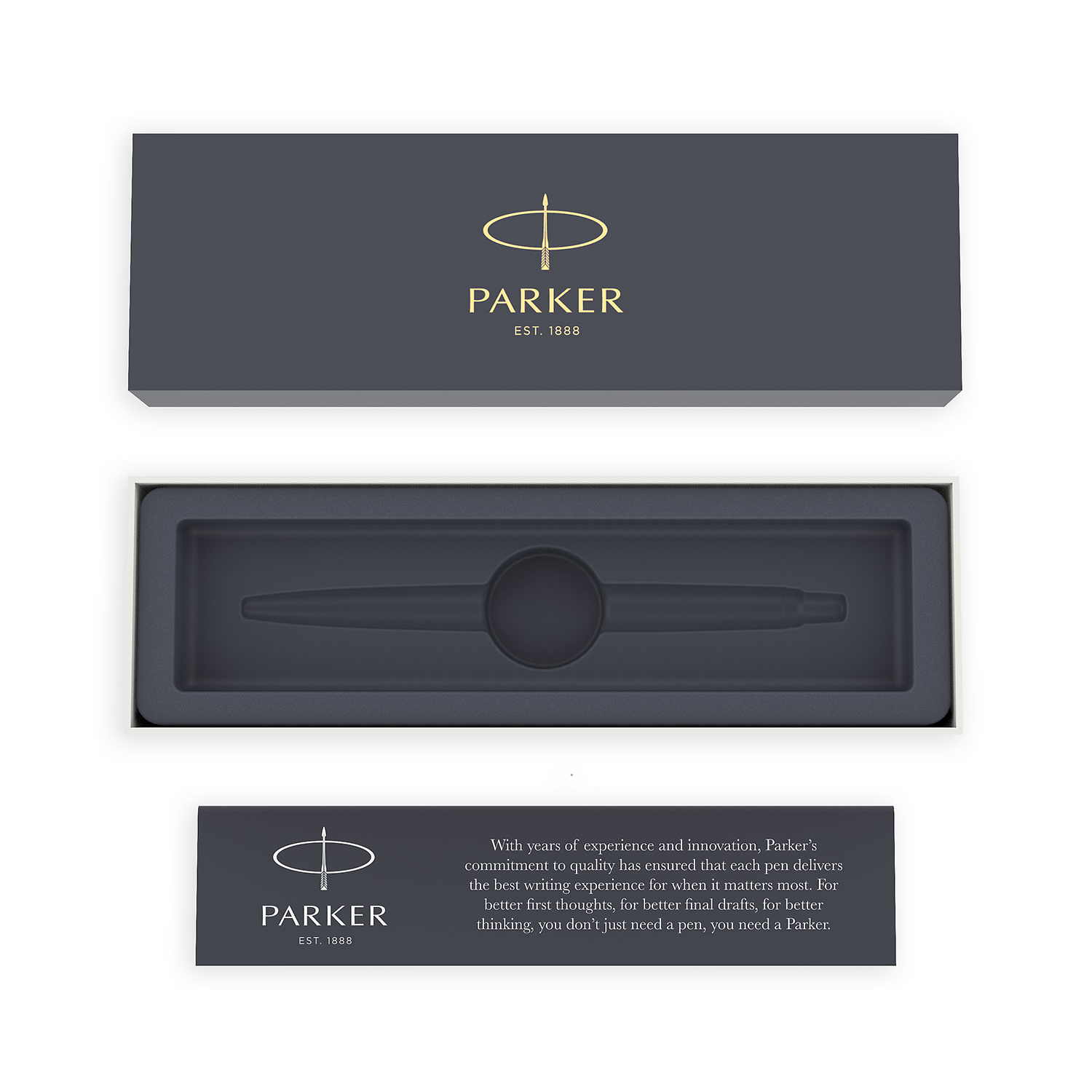 Ручка кульк. Jotter Luxury West End Brushed Gold, 18 132 3