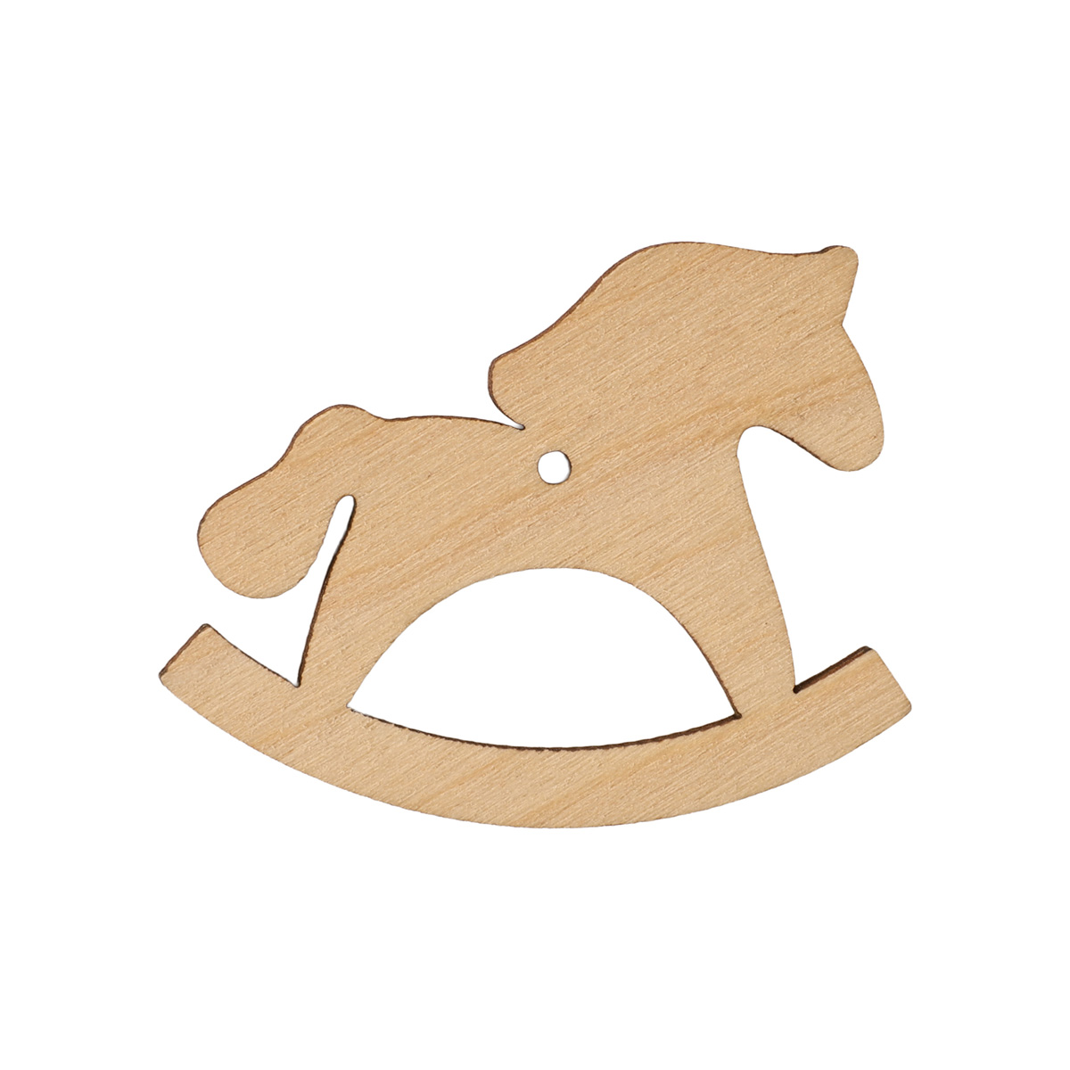Заготівка дерев’яна Підвіска "Коник качалка", НГ119