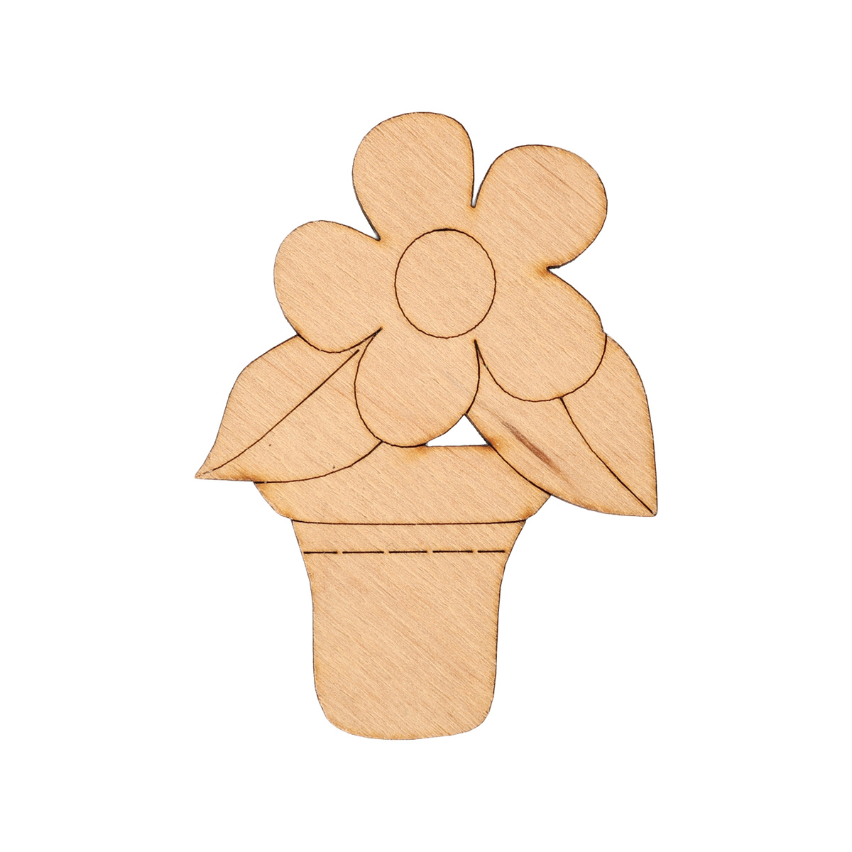 Заготовка деревянная Подоконник "Гербера", R061