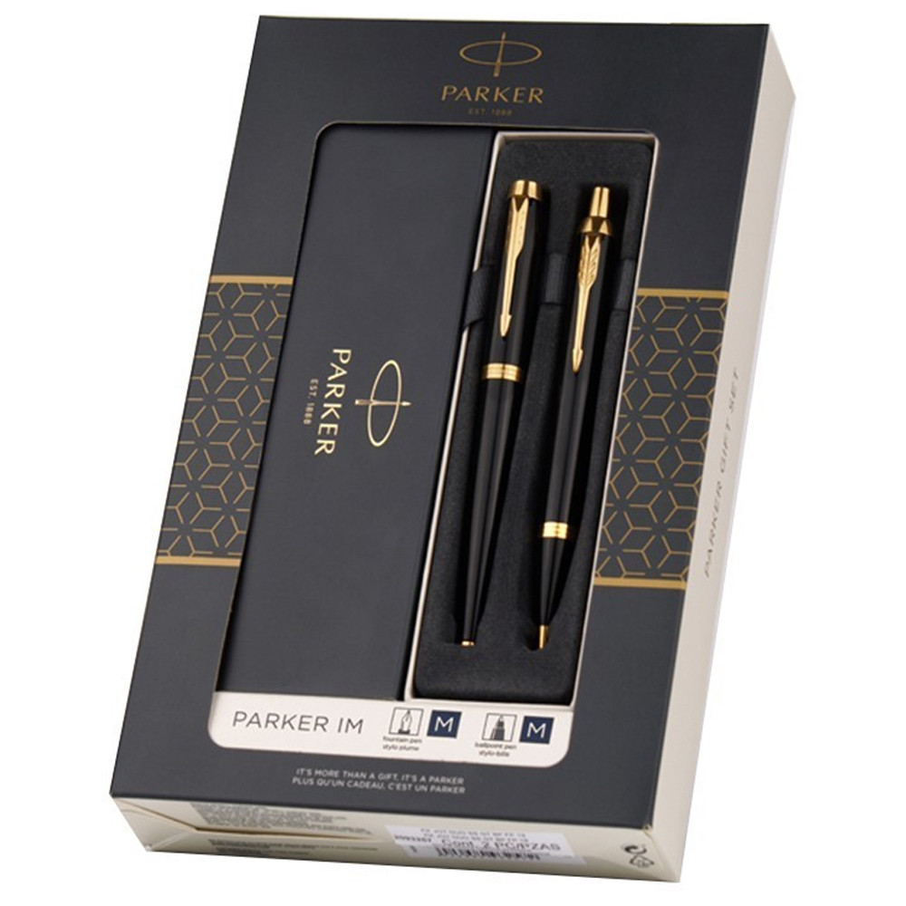 Набір Паркер IM Black позол. перо + кул. у подар. упаковці, 20 392Чb19 7