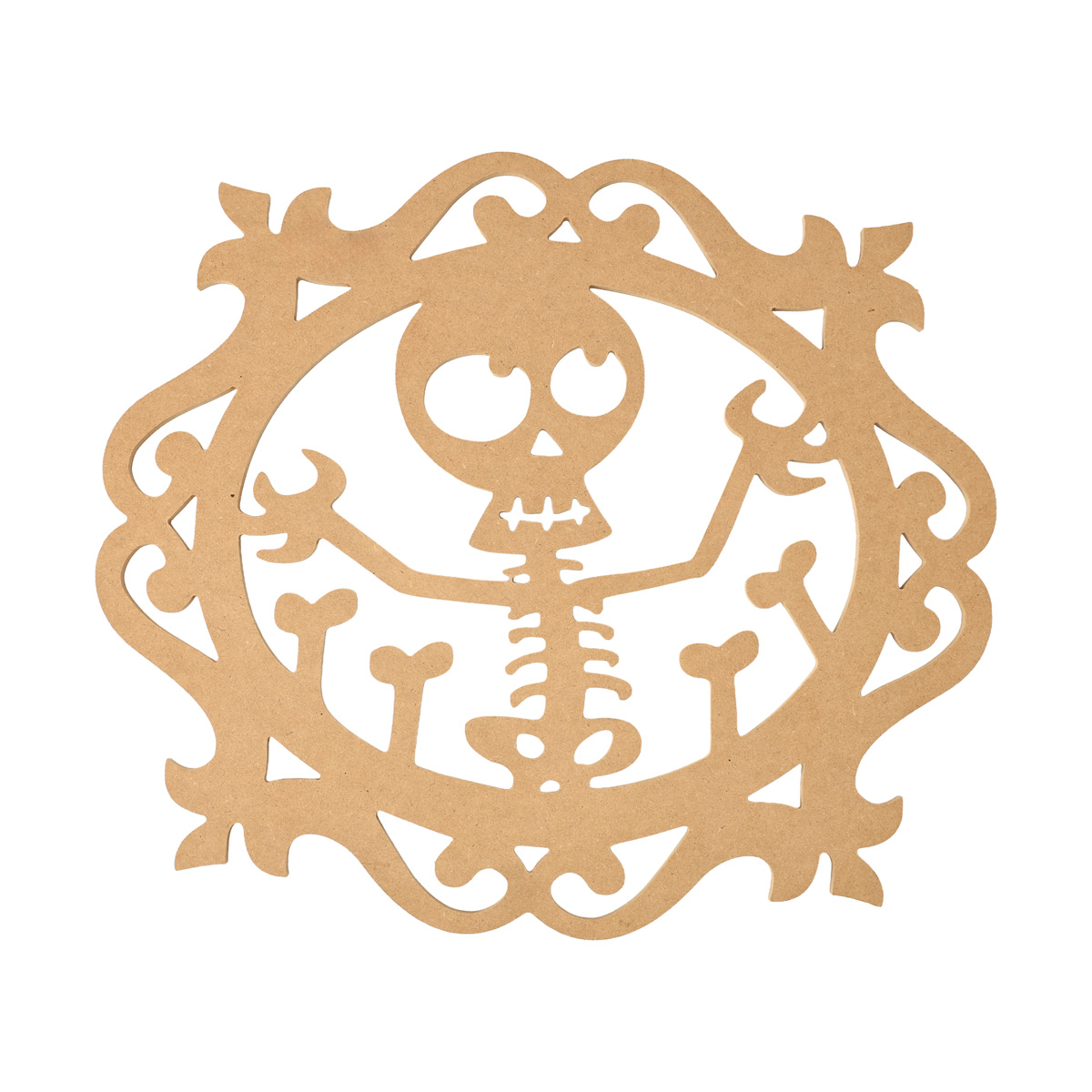 Заготівка дерев’яна Скелет "Halloween", 2005