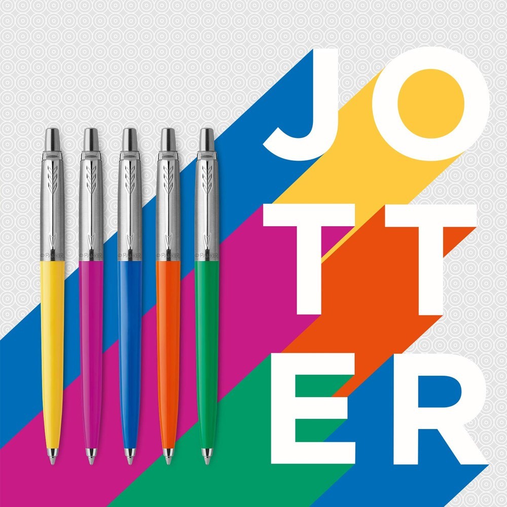 Ручка кульк. Jotter Plastic Blue Parker 15 136, блістер 6