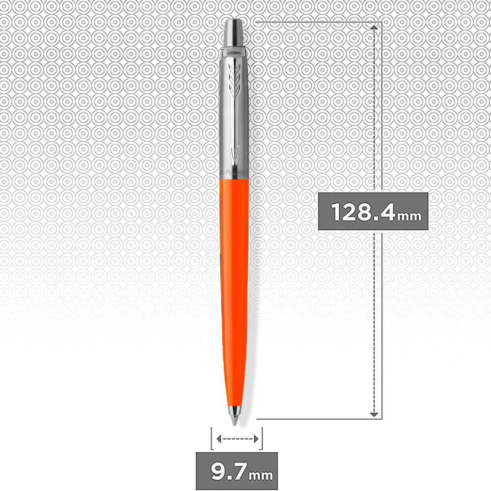 Ручка кульк. Jotter Plastic Orange Parker 15 436, блістер 3