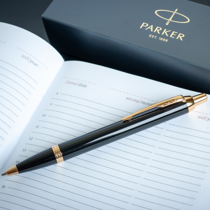 Ручка кульк. IM Black позол. Parker " Бойовий Кролик", 22032_Z202y 9