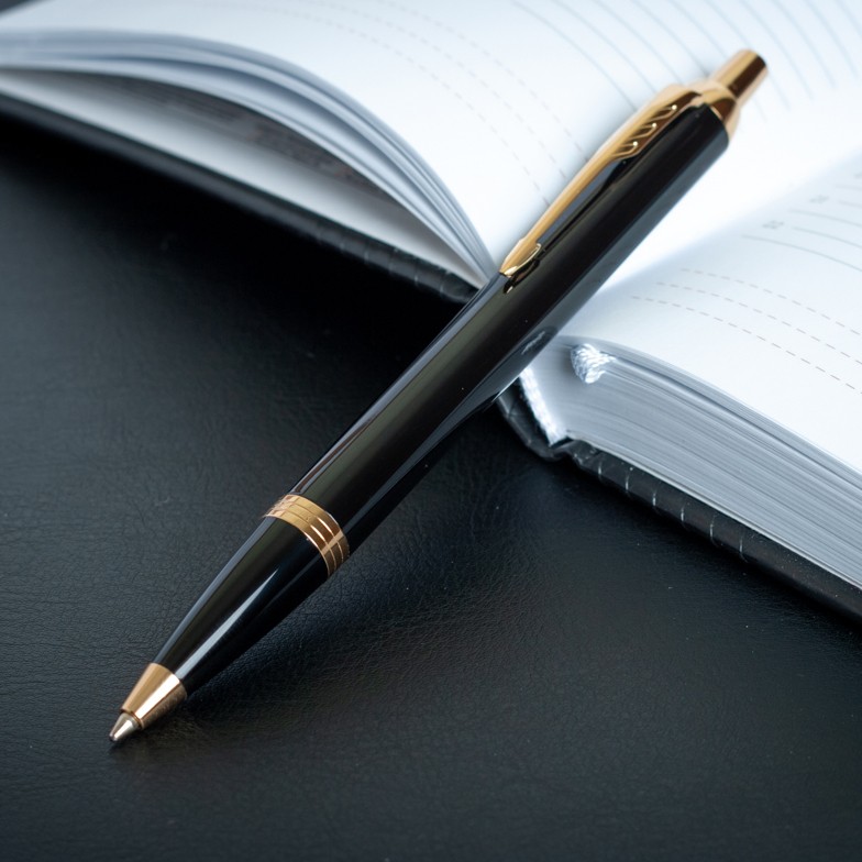 Ручка кульк. IM Black позол. Parker " Бойовий Кролик", 22032_Z202y 10