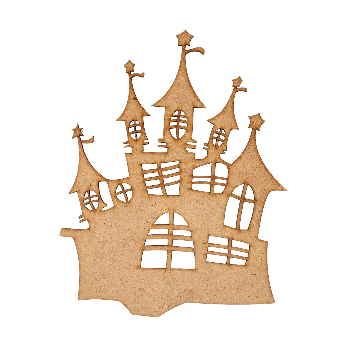 Заготовка деревянная Замок со звездами, Ч285