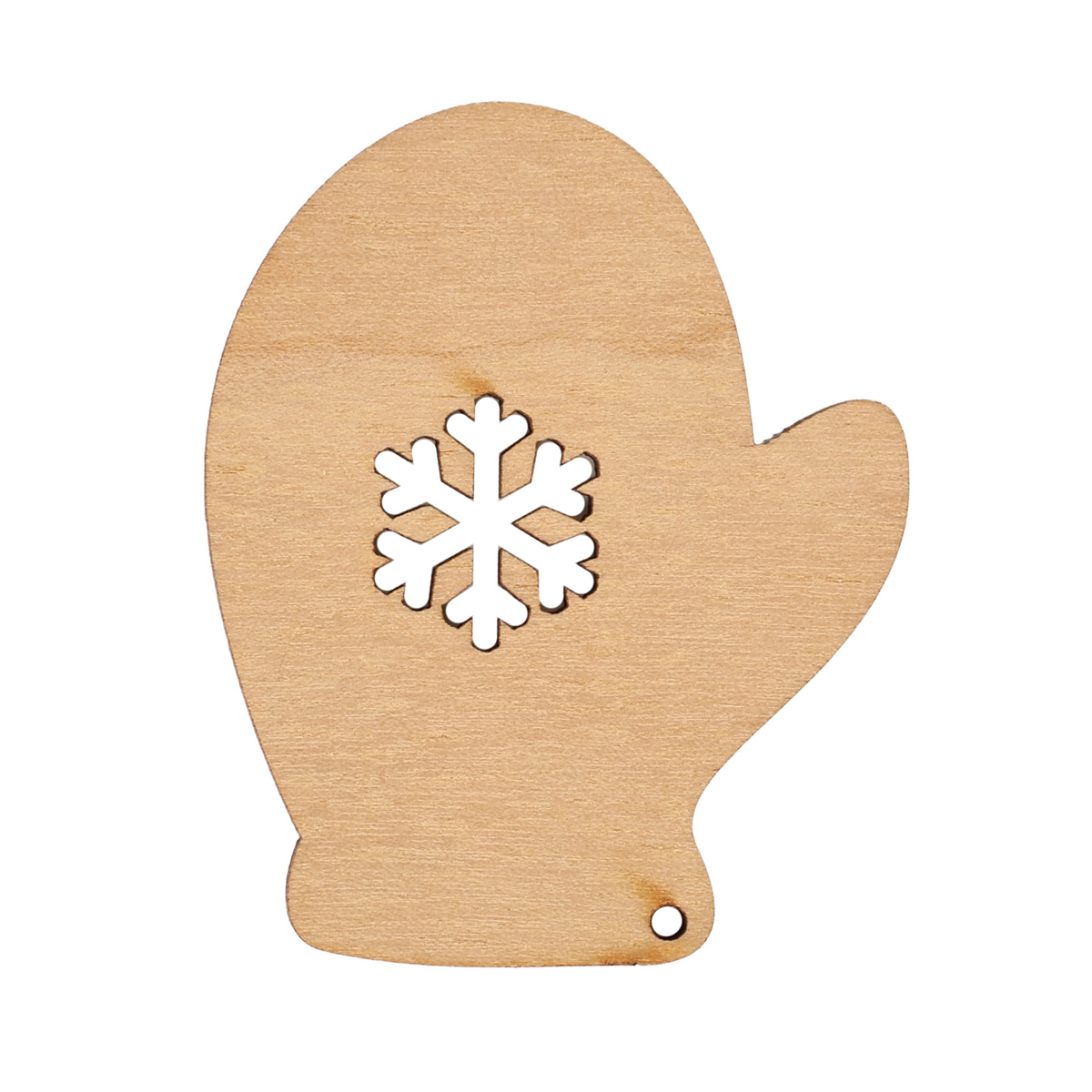 Заготовка деревянная Подвеска "Ангелочек", НГ174