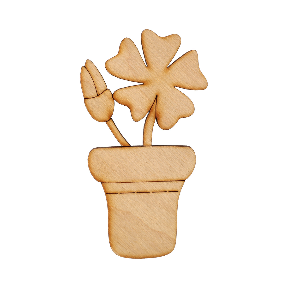 Заготовка деревянная Подоконник "Гвоздика", R066