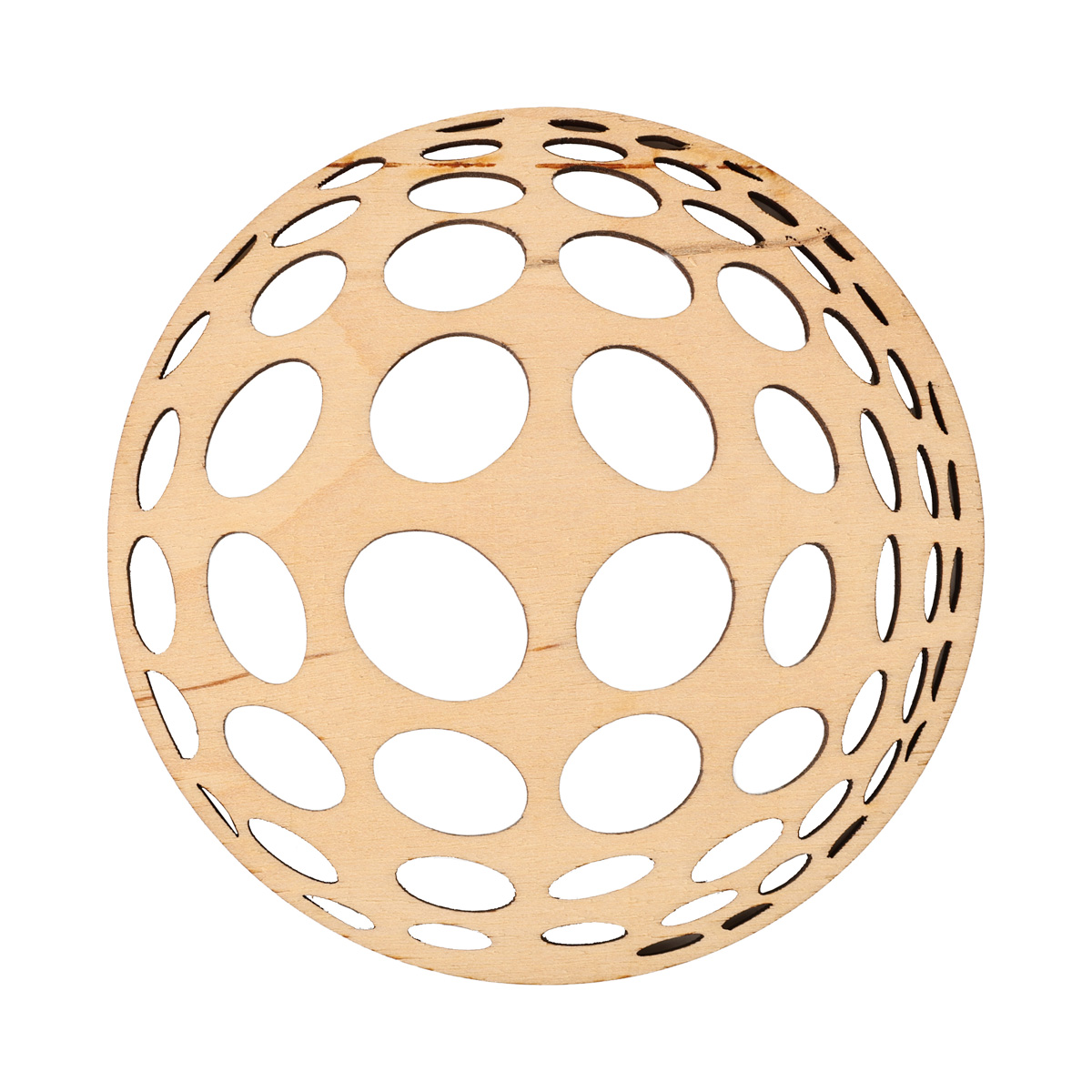 Заготівка дерев’яна Підставка під чашку Бульбашка т5,5. 702847