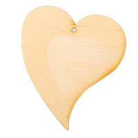 Заготівка дерев’яна Серце, СР22