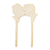 Заготівка дерев’яна Верхівка для торта "Я тебе люблю" 150*194*4 мм, ВТ35