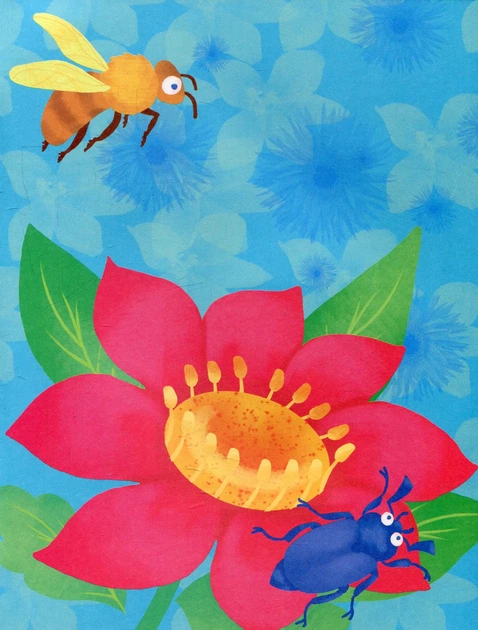 Розмальовка Нумо помалюємо: Кумедні відбитки (у) 3