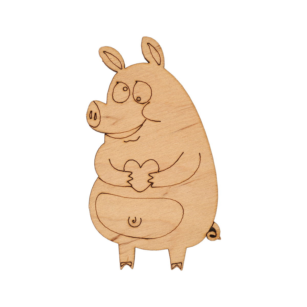 Заготівка дерев’яна "Мій товстунчику", ZS240