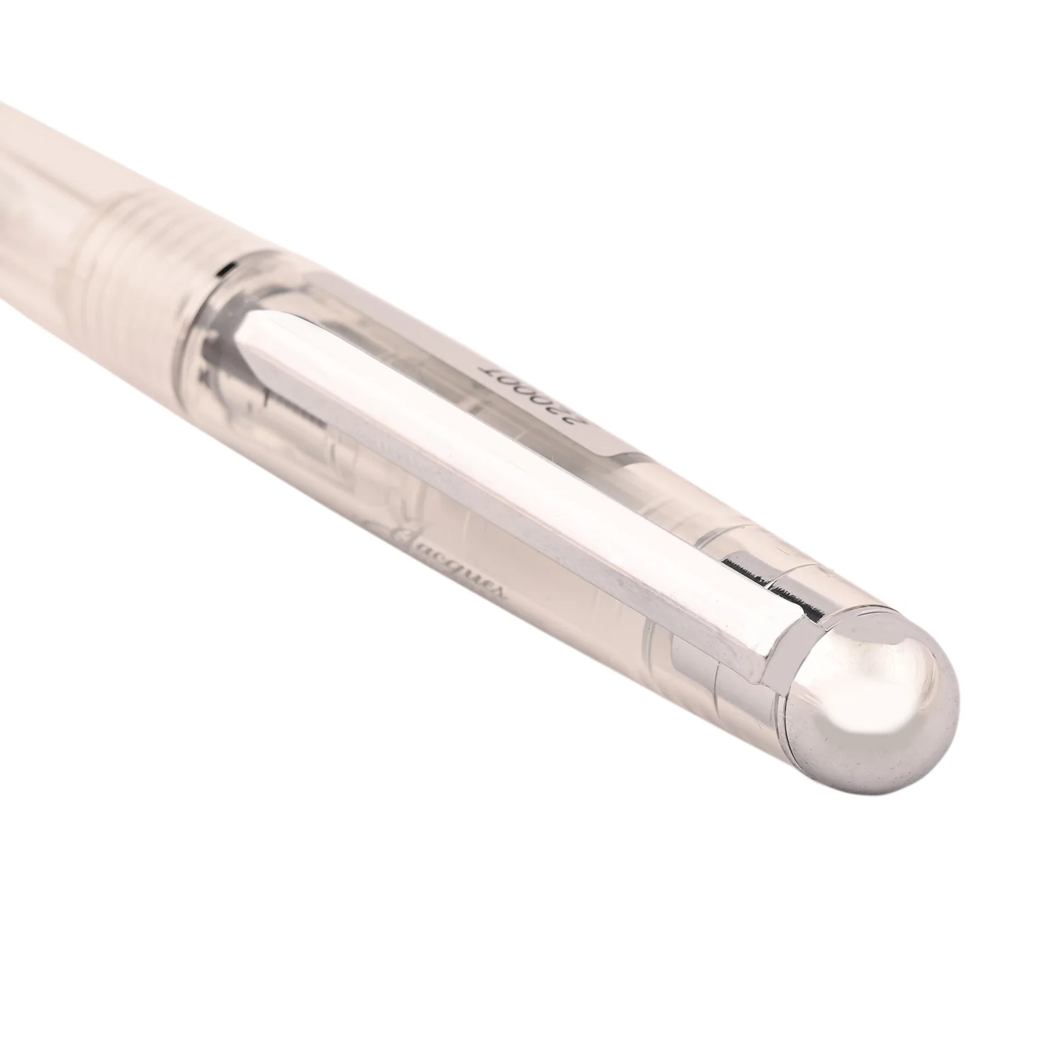 Чорнильна пір’яна ручка з помпою, прозора, 22100T 2