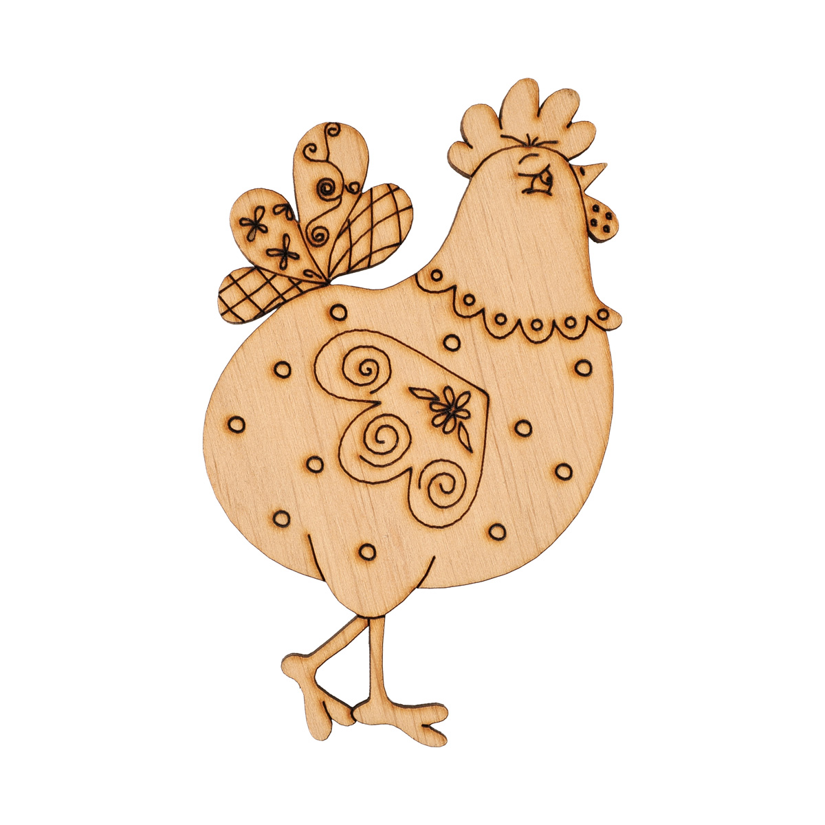 Заготівка дерев’яна "Краса", 60*95 мм, LK054