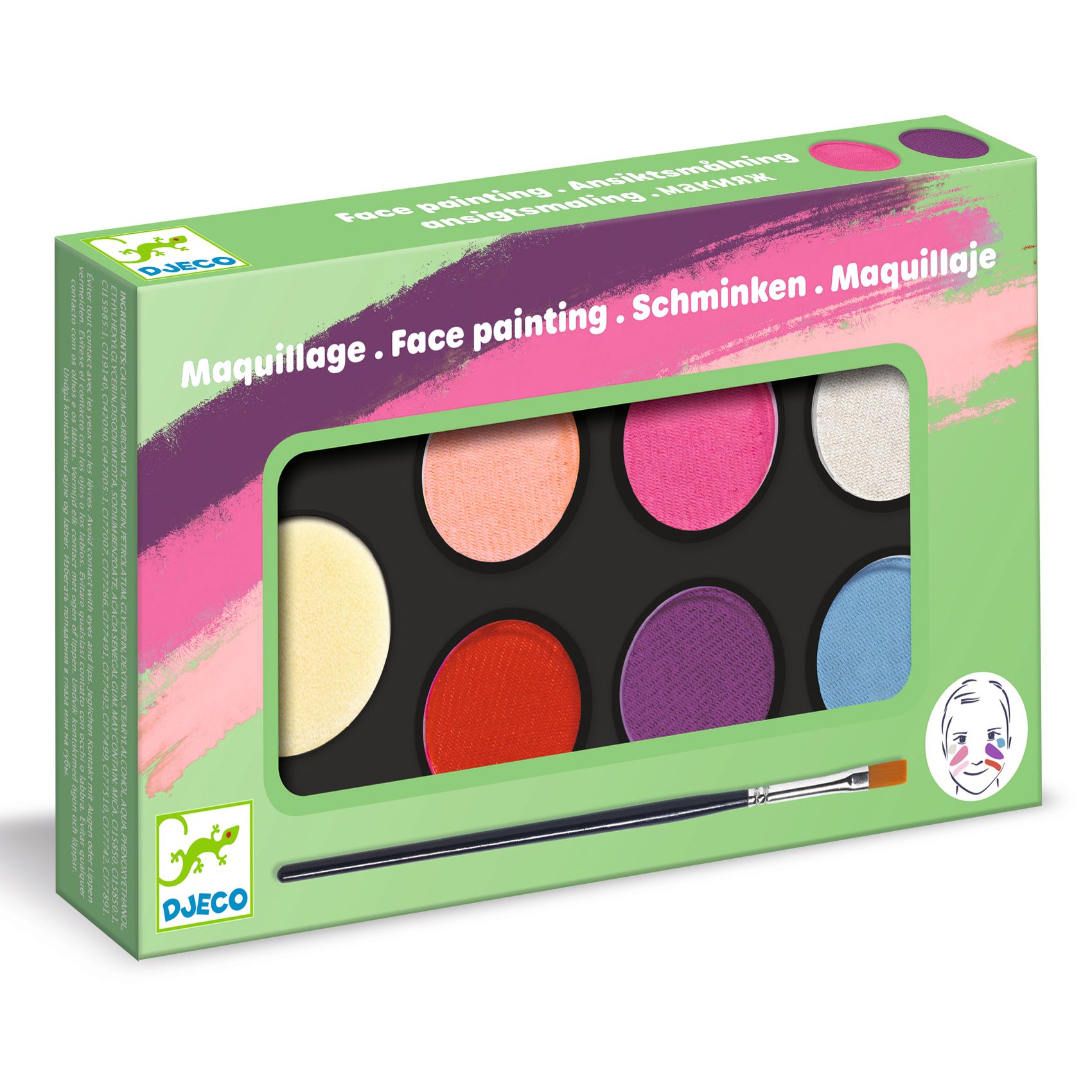 Грим для лица "Нежность", DJ09231 DJECO 2