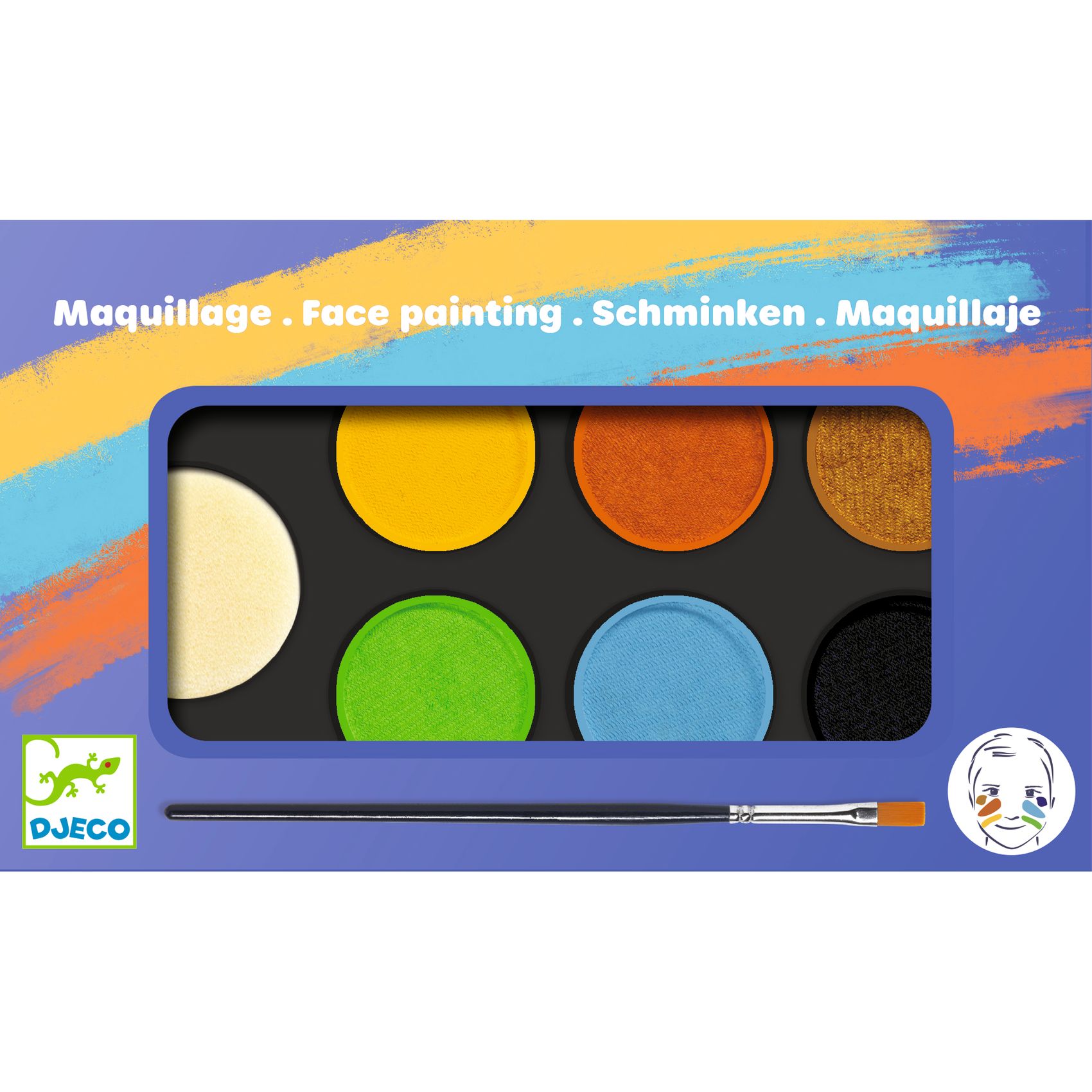 Грим для лица "Природа", DJ09230 DJECO