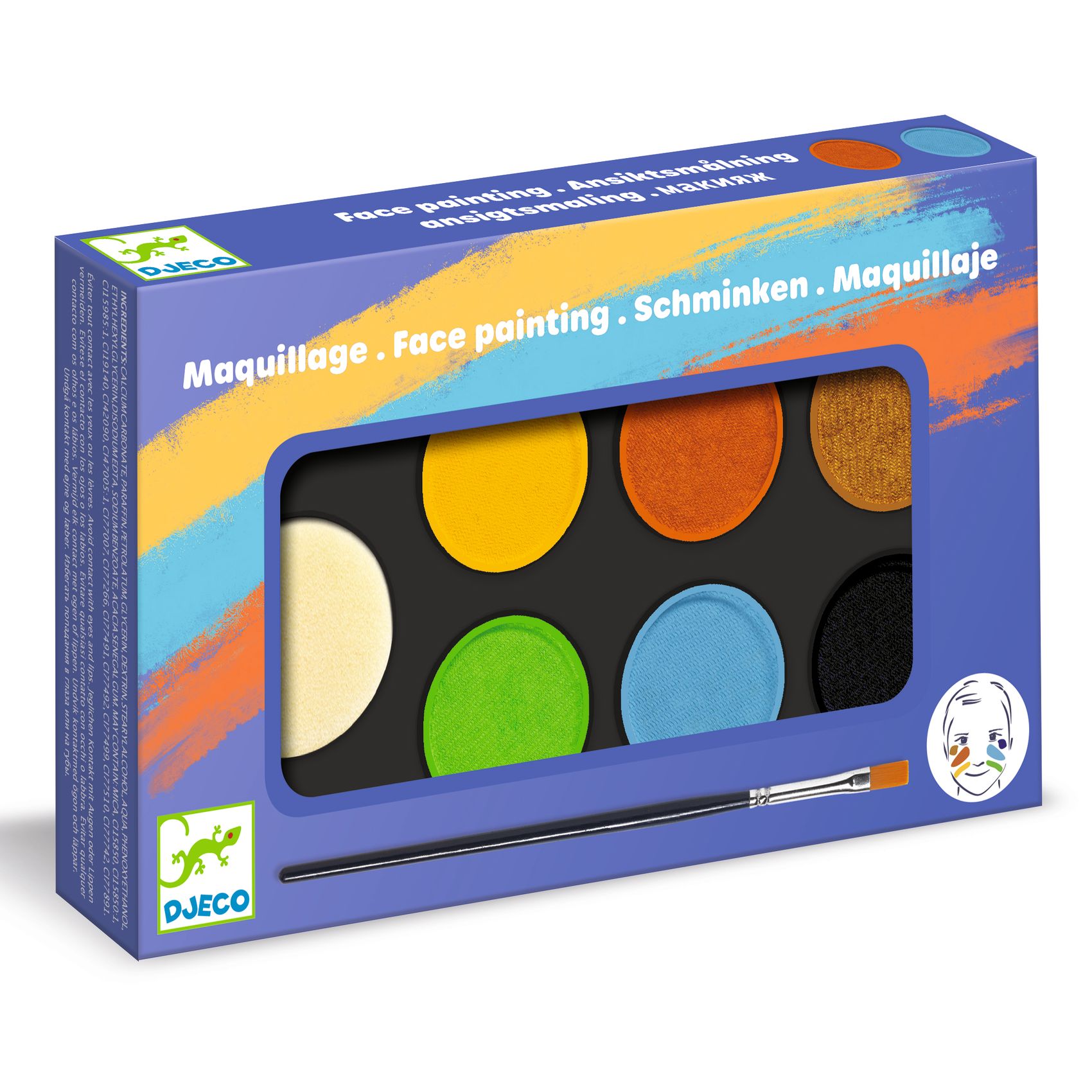 Грим для лица "Природа", DJ09230 DJECO 2