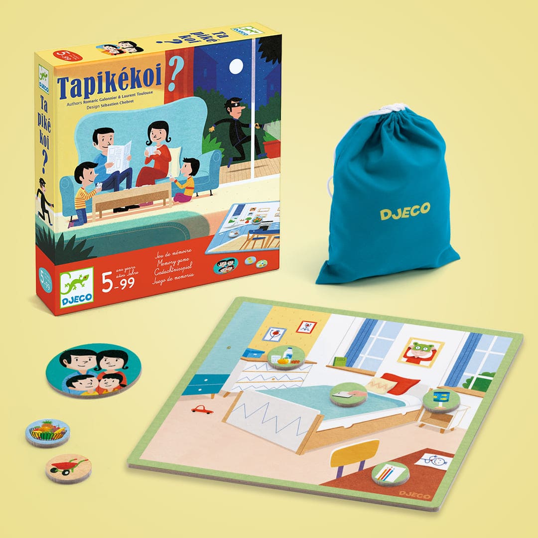 Гра настільна "Знайди пропажу", DJ08542, DJECO 4