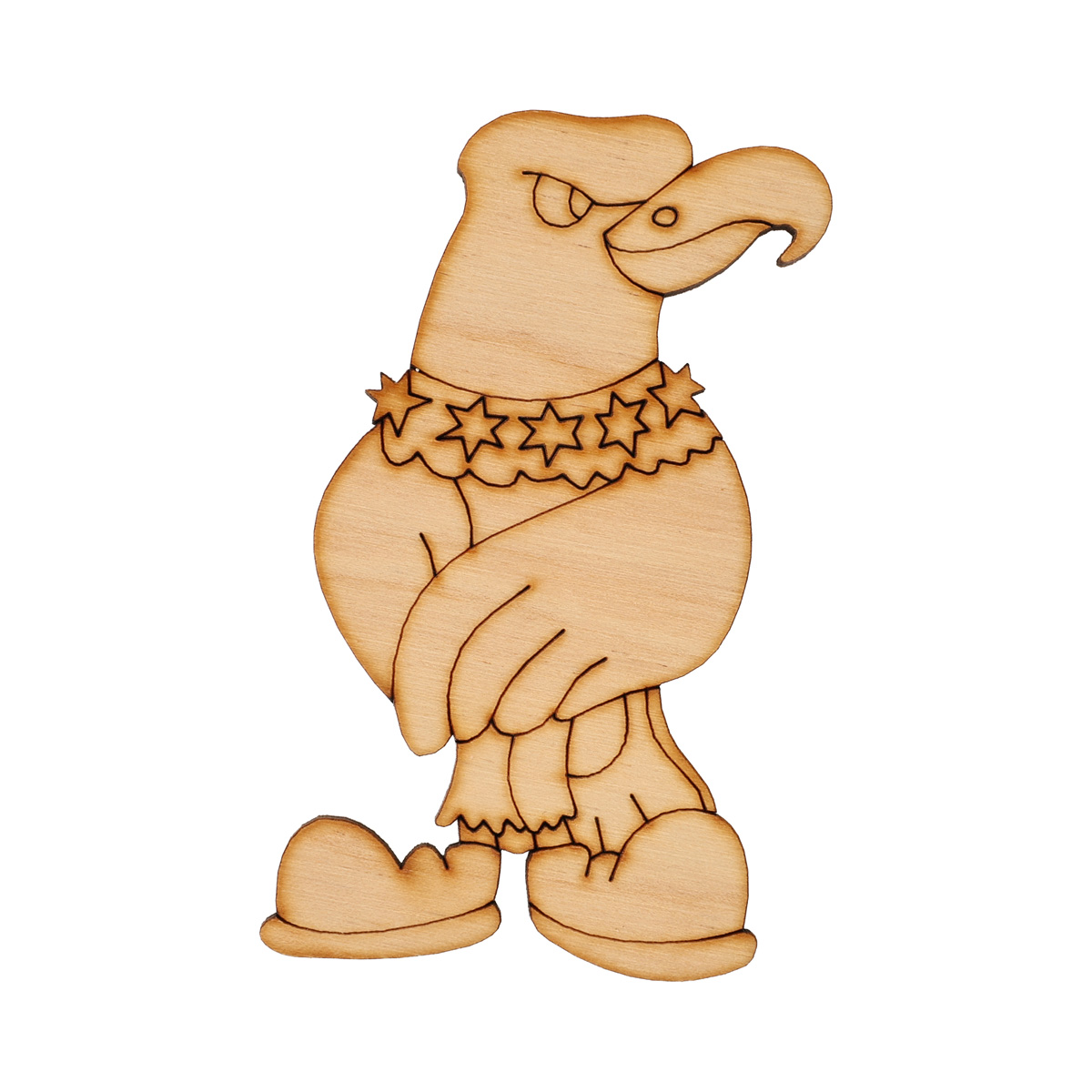 Заготівка дерев’яна "Орел із Америки", R002