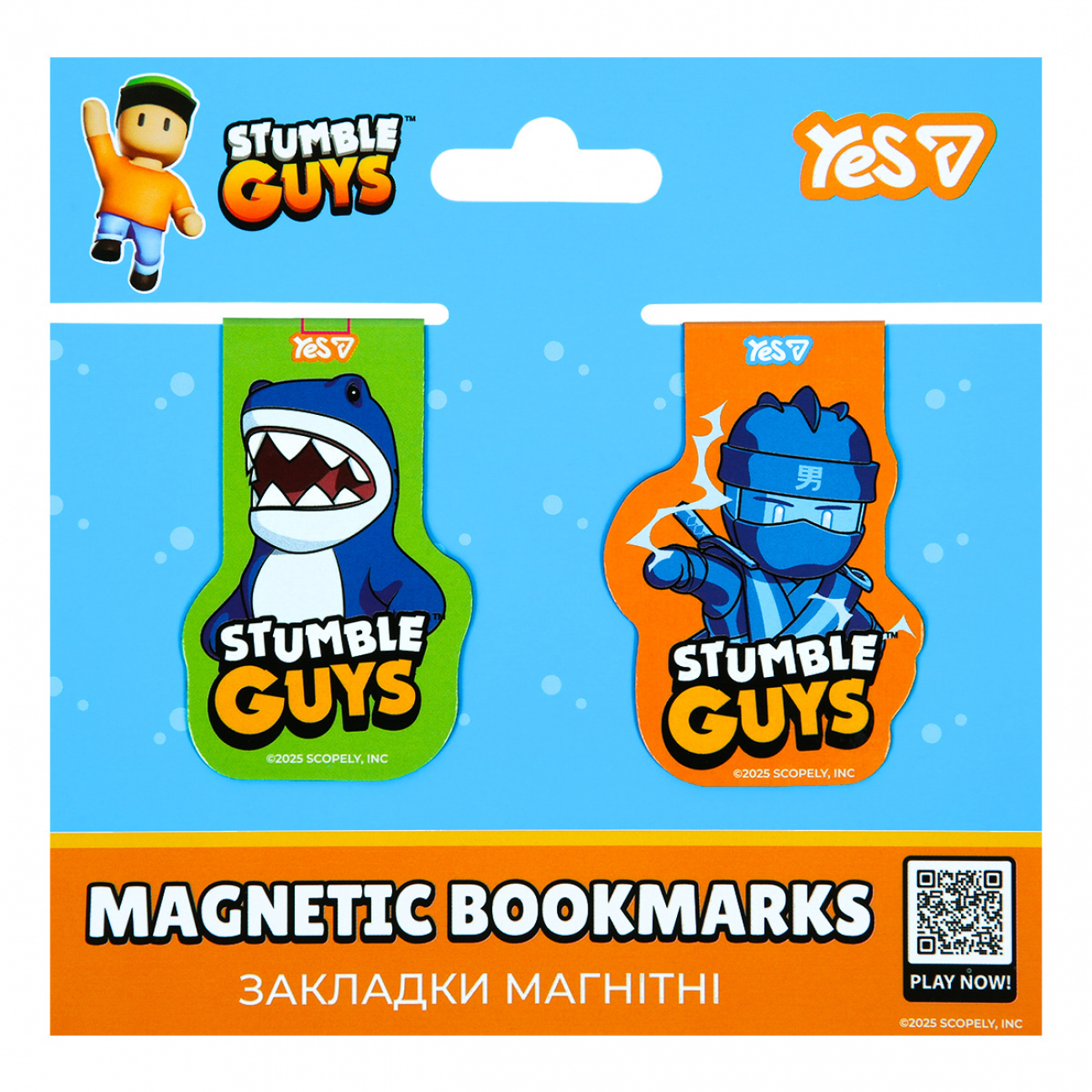 Закладки магнитные Yes "Stumble Guys Heroes" 2 шт., 708747 1