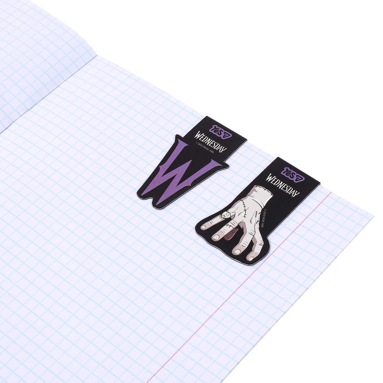 Закладки магнитные Yes "Wednesday Thing" вырубка, 2 шт., 708819 2