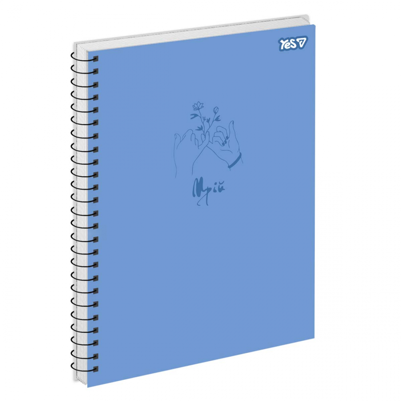 Зошит для записів Yes А4/80 од.спіраль "Мрії здійснюються" ВДЛ, 152376