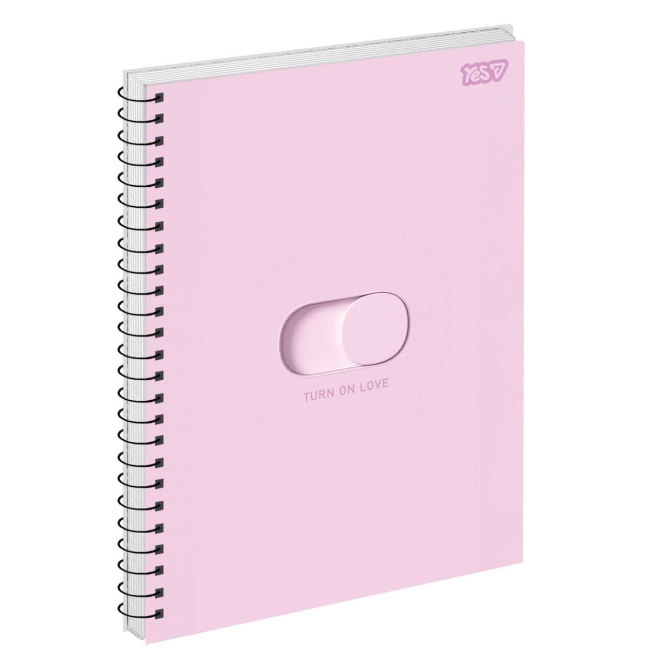 Зошит для записів Yes А4/80 од.спіраль "Пульс серця" ВДЛ, 152378