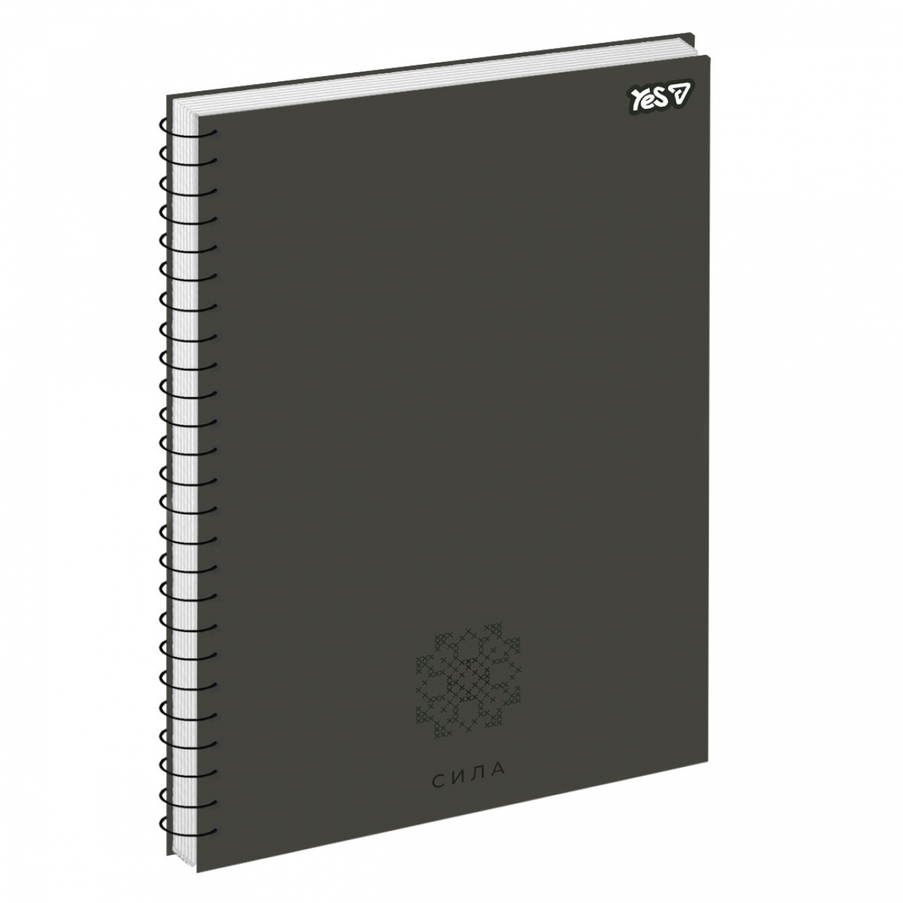Зошит для записів Yes А4/80 од.спіраль "Сила" ВДЛ, 152455