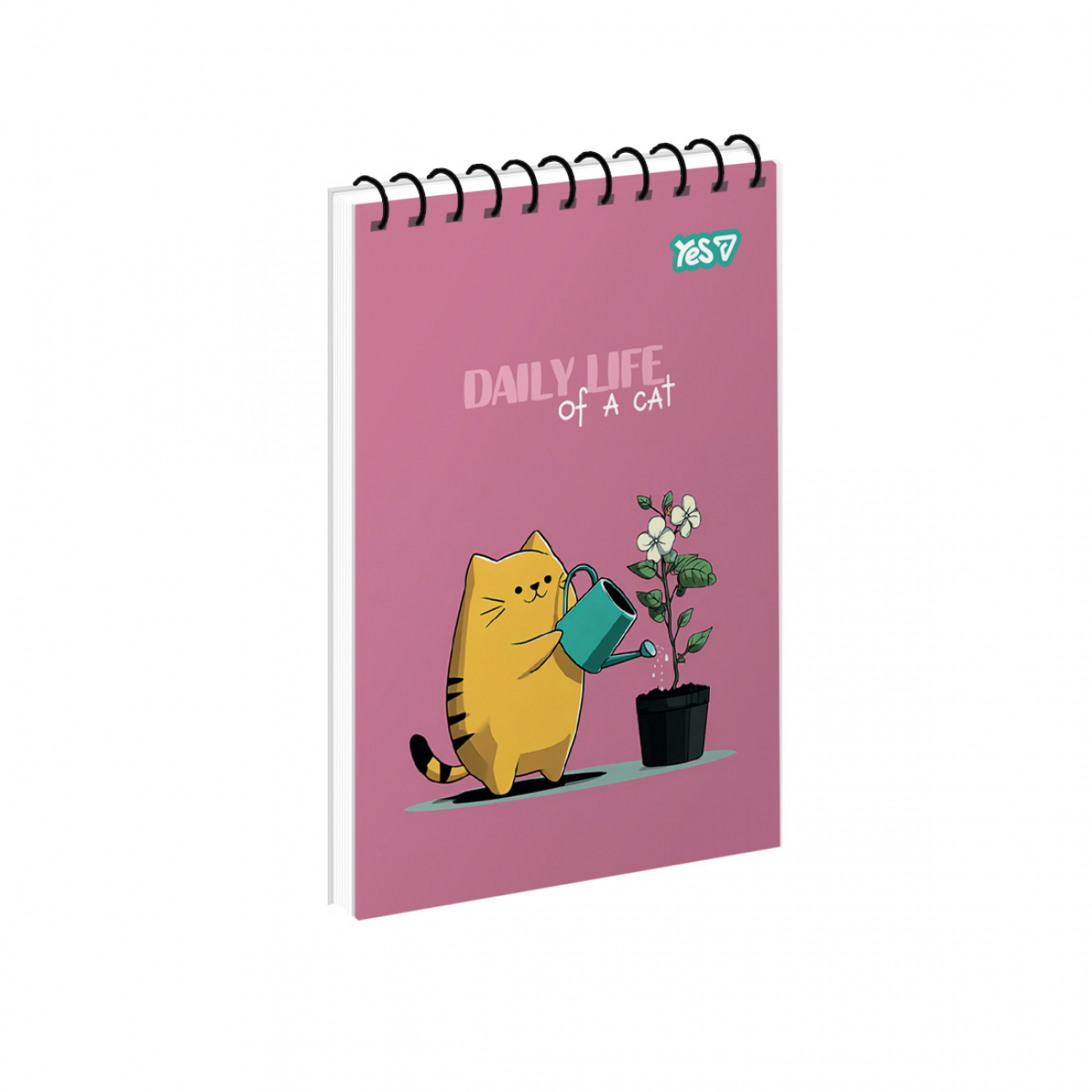 Зошит для записів Yes А6/80 од.спіраль "Cozy Mood" ВДЛ, 152491