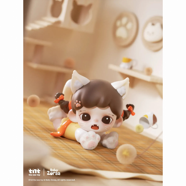 Коллекционная фигурка TNT ZORAA серия "Кошачье волшебство" (mystery box), ZRM-369 4