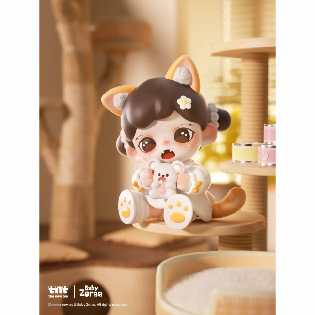 Коллекционная фигурка TNT ZORAA серия "Кошачье волшебство" (mystery box), ZRM-369 7